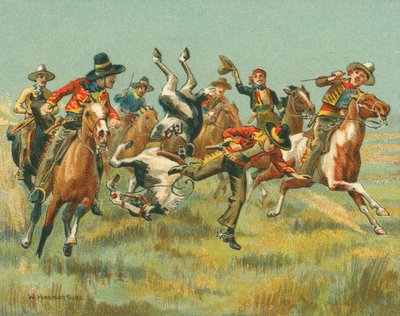 歴史的および現代的なメキシコの競馬 作： Unbekannt Unbekannt